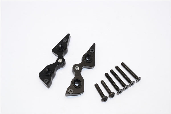 Axial Yeti Aluminum Rear Cage Components - 2 Pcs Set Black