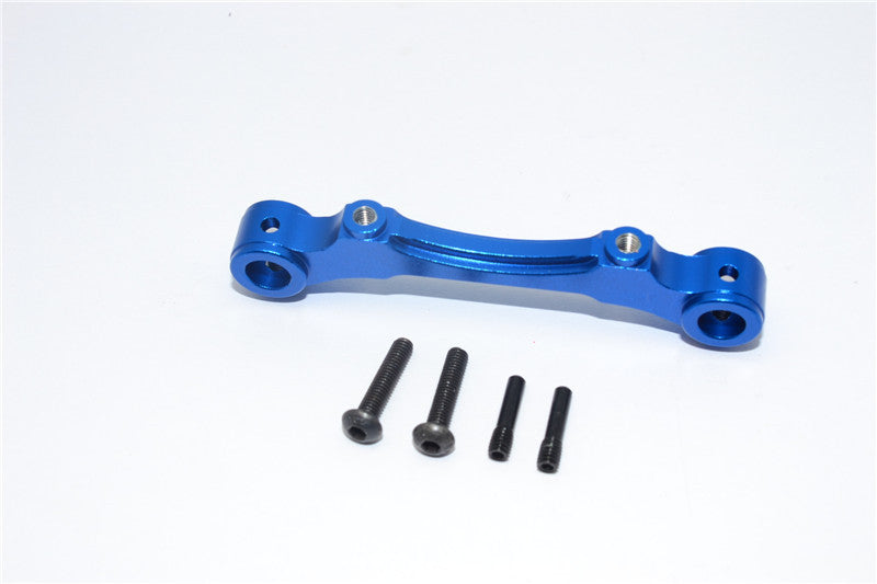 Axial Yeti Aluminum Front Body Post Mount - 1Pc Set Blue