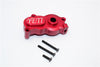 Axial Yeti Aluminum Center Transmission Case - 2Pcs Set Red