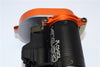 Axial Yeti & RR10 Bomber Aluminum Transmission Motor Mount - 3Pcs Set Orange