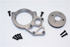 Axial Yeti & RR10 Bomber Aluminum Transmission Motor Mount - 3Pcs Set Gray Silver