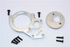 Axial Yeti & RR10 Bomber Aluminum Transmission Motor Mount - 3Pcs Set Silver