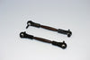 Axial Yeti Spring Steel Steering Anti-Thread Tie Rod With Black Plastic Ends - 1Pr Set