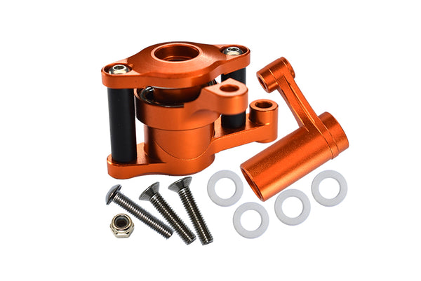Axial Yeti Aluminum Steering Assembly - 6 Pcs Orange