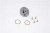 Axial SMT10 Grave Digger (AX90055) Aluminum Heavy Duty Differential Locker - 1Pc Set Gray Silver