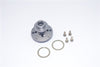 Axial SMT10 Grave Digger (AX90055) Aluminum Heavy Duty Differential Locker - 1Pc Set Gray Silver