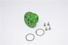 Axial SMT10 Grave Digger (AX90055) Aluminum Heavy Duty Differential Locker - 1Pc Set Green