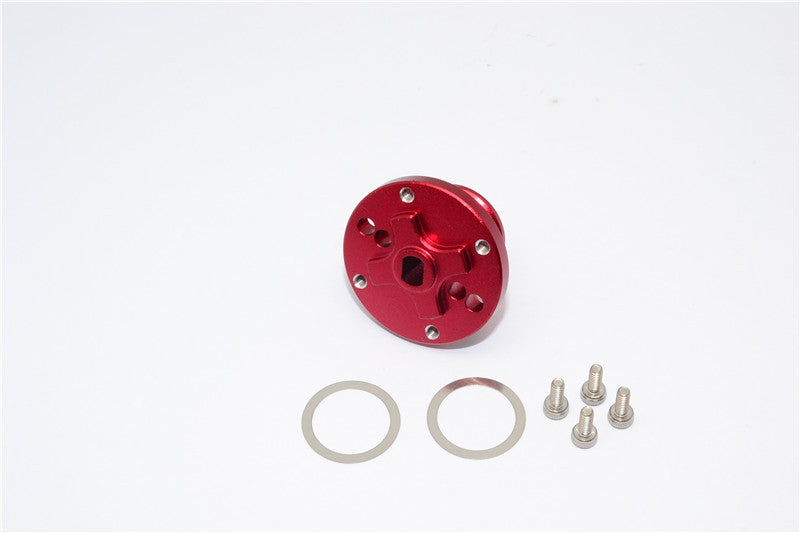 Axial SMT10 Grave Digger (AX90055) Aluminum Heavy Duty Differential Locker - 1Pc Set Red