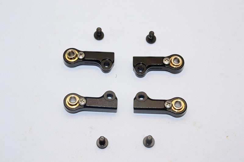 Axial Yeti Aluminum Ball Ends For YT054S - 4Pcs Set Black