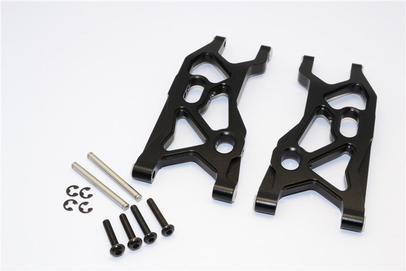 Axial Yeti Aluminum Front Lower Arm - 1 Pr Set Black
