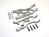 Axial Yeti Aluminum Front Lower Arm - 1 Pr Set Gray Silver