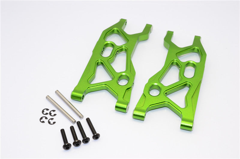 Axial Yeti Aluminum Front Lower Arm - 1 Pr Set Green