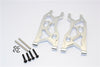 Axial Yeti Aluminum Front Lower Arm - 1 Pr Set Silver