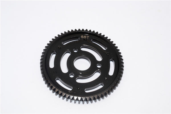 Axial Yeti Steel #45 Spur Gear 32 Pitch 65T - 1Pc Black