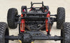 Axial Yeti (AX90026) & Yeti SCORE (AX90068) Aluminum Rally Racing Front And Rear Dampers (F:86mm R:110mm) - 2Prs Set Orange