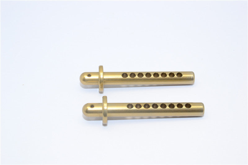 Axial Yeti Aluminum Front Body Post - 1Pr Titanium