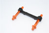 Axial Yeti Aluminum Front Body Post - 1Pr Black