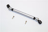 Axial Yeti Aluminum Rear Main Drive Shaft With Steel Joint (147mm-157mm) - 1Pc Set Gray Silver