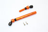 Axial Yeti Aluminum Rear Main Drive Shaft With Steel Joint (147mm-157mm) - 1Pc Set Orange
