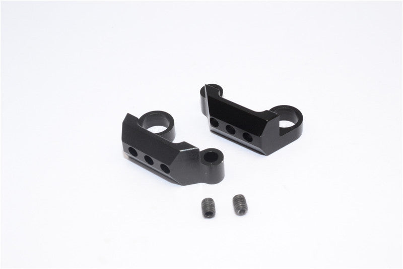 Axial Yeti Aluminum Rear Cage Mount - 1Pr Black