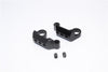 Axial Yeti Aluminum Rear Cage Mount - 1Pr Black
