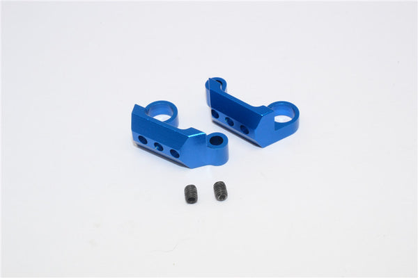 Axial Yeti Aluminum Rear Cage Mount - 1Pr Blue