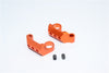 Axial Yeti Aluminum Rear Cage Mount - 1Pr Orange