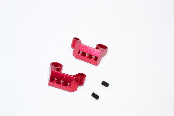 Axial Yeti Aluminum Rear Cage Mount - 1Pr Red
