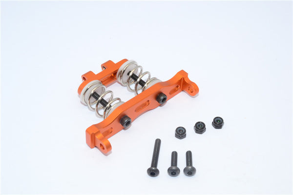 Axial Yeti Aluminum Front Bumper Absorber - 1 Set Orange