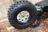 Axial Yeti XL Monster Buggy Aluminum Extra Size Locking Wheel Washer - 4 Pcs Set Black