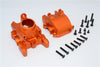 Axial Yeti XL Monster Buggy Aluminum Front Axle Housing Mount - 1 Set Orange