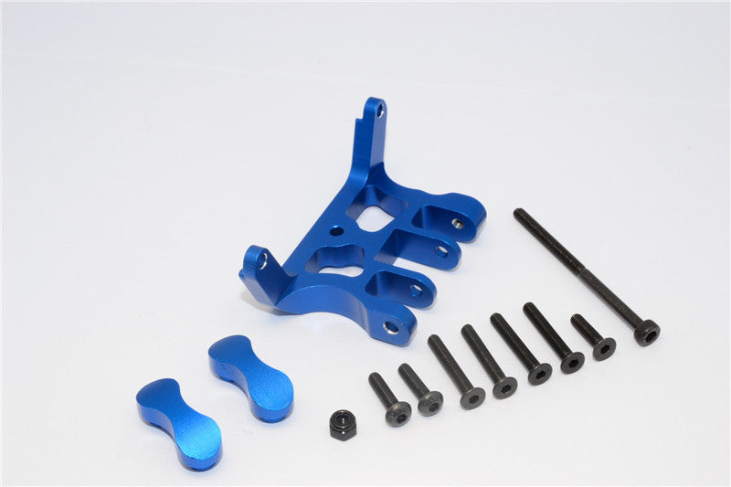 Axial Yeti XL Monster Buggy Aluminum Rear Axle Truss - 1 Set Blue