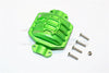 Axial Yeti XL Monster Buggy Aluminum Rear Axle Cover - 1Pc Set Green
