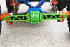 Axial Yeti XL Monster Buggy Aluminum Rear Axle Housing Mount - 3Pcs Set Blue