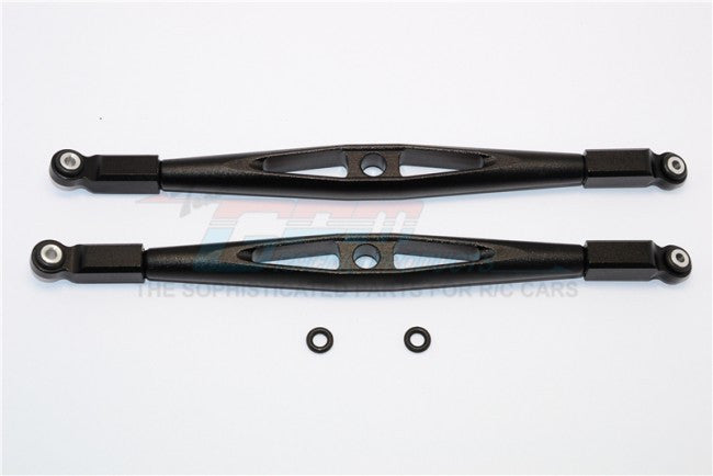 Axial Yeti XL Monster Buggy Aluminum Rear Upper Chassis Link Parts - 1Pr Black