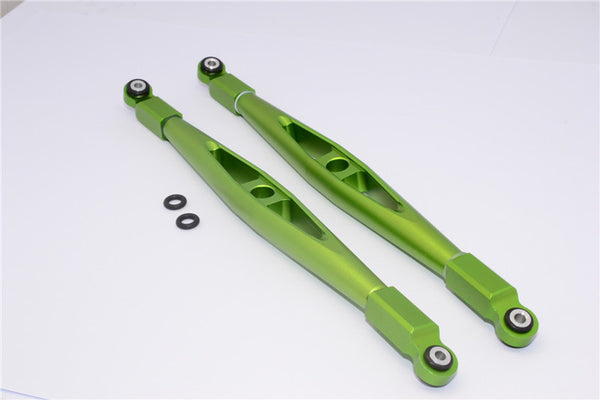Axial Yeti XL Monster Buggy Aluminum Rear Upper Chassis Link Parts - 1Pr Green