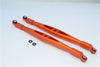 Axial Yeti XL Monster Buggy Aluminum Rear Upper Chassis Link Parts - 1Pr Orange