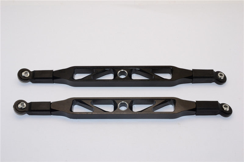 Axial Yeti XL Monster Buggy Aluminum Rear Upper Chassis Link Parts With Plastic Ends - 1Pr Black