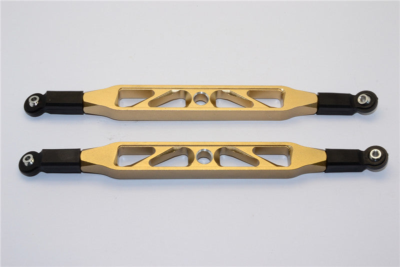 Axial Yeti XL Monster Buggy Aluminum Rear Upper Chassis Link Parts With Plastic Ends - 1Pr Titanium