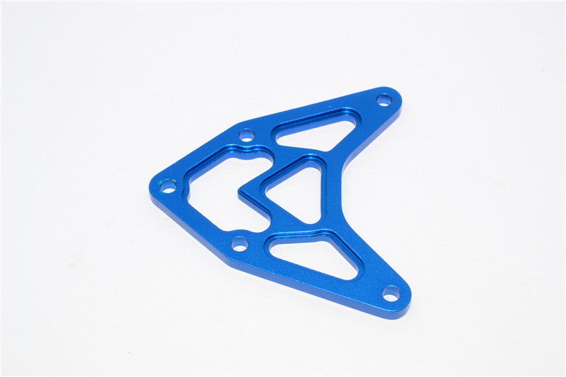 Axial Yeti XL Monster Buggy Aluminum Front Upper Plate - 1Pc Blue