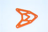 Axial Yeti XL Monster Buggy Aluminum Front Upper Plate - 1Pc Orange