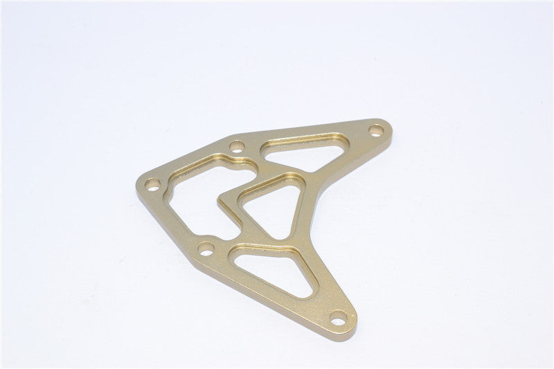 Axial Yeti XL Monster Buggy Aluminum Front Upper Plate - 1Pc Titanium