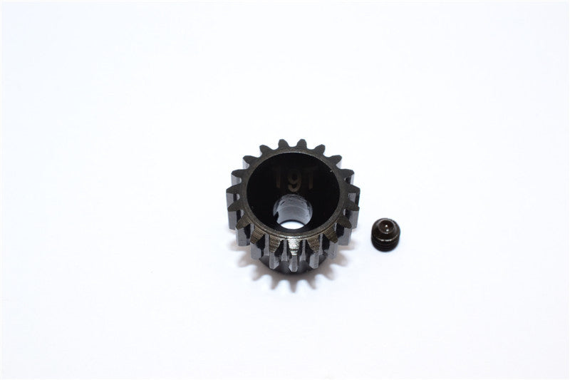Axial Yeti XL Monster Buggy & Yeti Rock Racer Steel #45 Pinion Gear 32 Pitch 19T - 1Pc Set Black