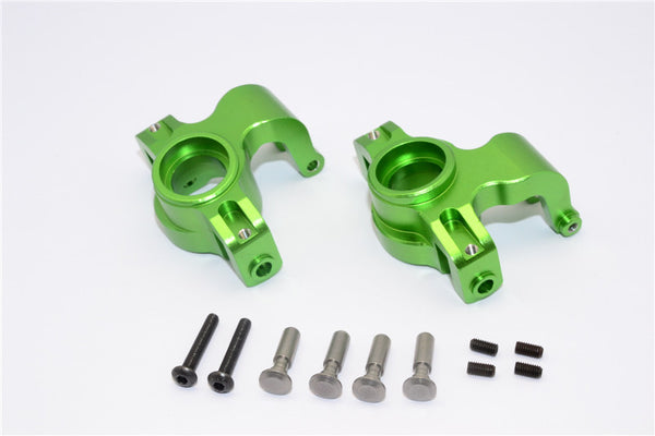 Axial Yeti XL Monster Buggy Aluminum Front Knuckle Arm - 1Pr Set Green