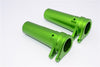 Axial Yeti XL Monster Buggy Aluminum Straight Axle Adapter - 1Pr Green
