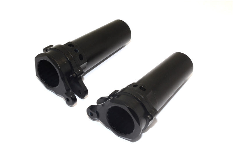 Axial Yeti XL Monster Buggy Aluminum Straight Axle Adapter - 1Pr Black