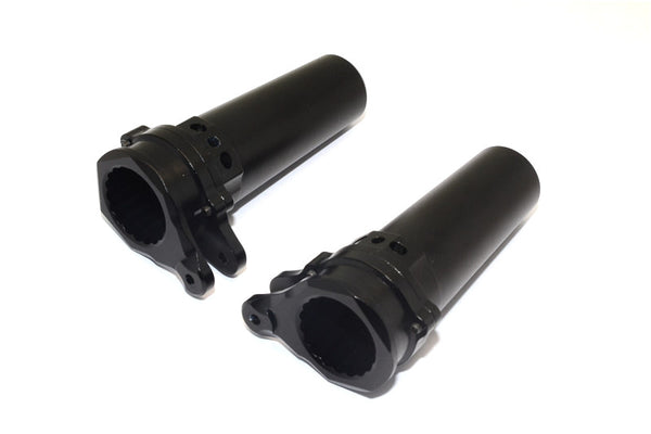 Axial Yeti XL Monster Buggy Aluminum Straight Axle Adapter - 1Pr Black