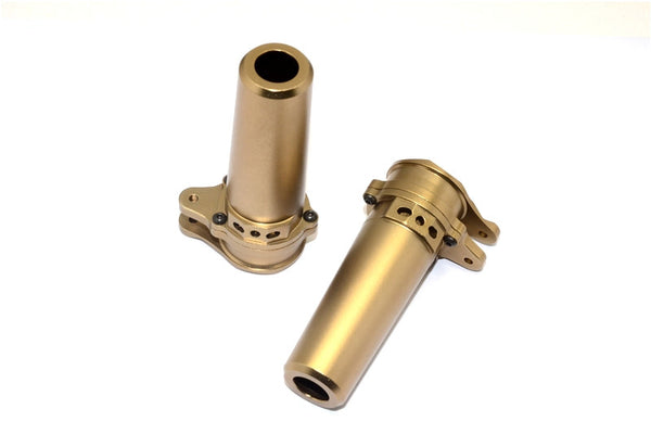 Axial Yeti XL Monster Buggy Aluminum Straight Axle Adapter - 1Pr Titanium