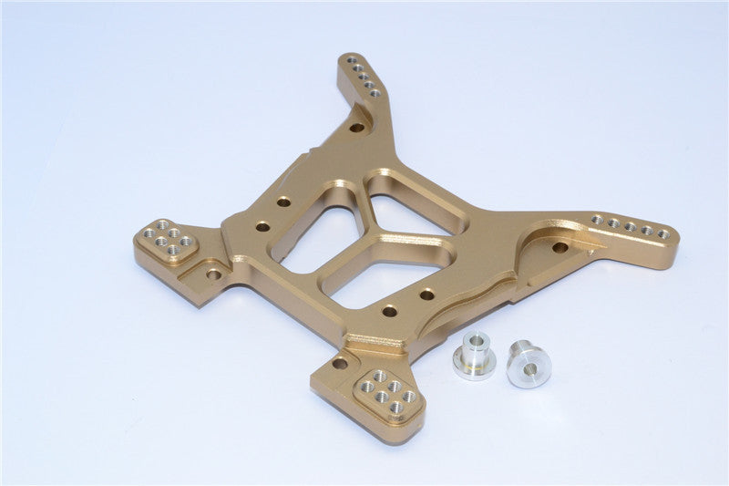 Axial Yeti XL Monster Buggy Aluminum Front Damper Plate - 1Pc Set Titanium