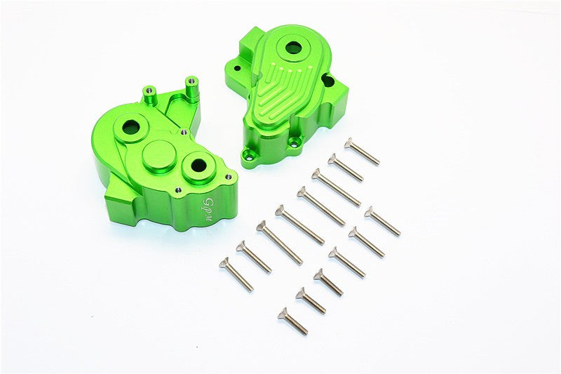Axial Yeti XL Monster Buggy Aluminum Center Transmission Case - 1 Set Green